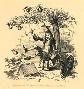 艾萨克·牛顿发现引力定律，1897年。