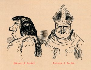吉尔伯特·贝克特（Gilbert a Becket），托马斯·贝克特（Thomas a Becket），c1860，c1860 作者 约翰·里奇