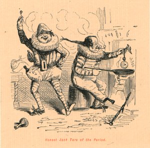 1897年，诚实的杰克·塔斯（Jack Tars）。 作者 约翰·里奇