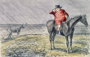 &39;先生。 Jorrocks有一个再见日&39;，来自&39;Handley Cross&39;的插图作者：Robert Smith Surtees（1805-64）1854 作者 约翰·里奇