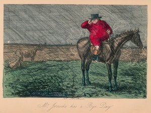 乔罗克斯先生有一个再见日，1854年 作者 约翰·里奇
