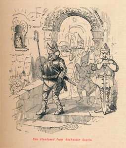 奥多（Odo）从罗切斯特城堡（C1860，C1860）被解雇 作者 约翰·里奇