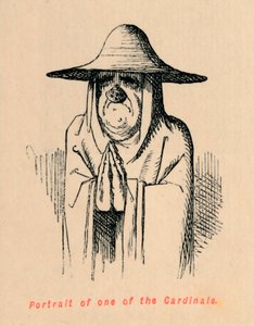 红衣主教之一的画像，c1860，c1860 作者 约翰·里奇