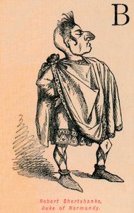 罗伯特·肖特尚克斯（Robert Shortshanks），诺曼底公爵（c1860，c1860） 作者 约翰·里奇