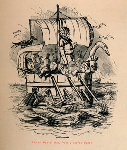 罗马战争士兵，获得稀有勋章，1852年 作者 约翰·里奇