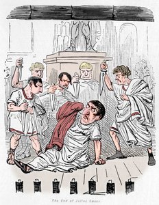 凯撒大帝（Julius Caesar）尽头，1852年 作者 约翰·里奇