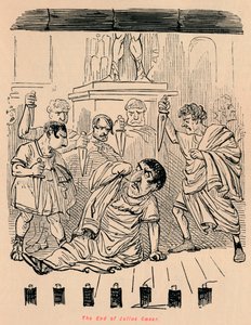 凯撒大帝（Julius Caesar）尽头，1852年 作者 约翰·里奇