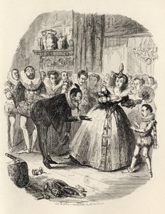 The Warwarming，来自Thomas Ingoldsby的“The Ingoldsby Legends”，由Richard Bentley und Son出版，1887年 作者 John Leech