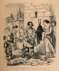 1852年，罗马人由卡普阿居民穿着 作者 约翰·里奇