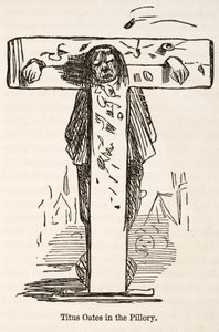皮特里的提图斯奥茨，来自英国漫画史，酒吧。 1864年 作者 约翰·里奇