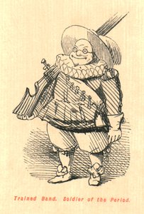 训练有素的乐队。 1897年的时代士兵。 作者 约翰·里奇