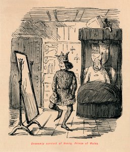 威尔士亲王亨利的卑鄙行为，c1860，c1860 作者 约翰·里奇
