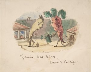 素食怪人：或者，卡洛特和帕斯尼普，1837-64。 作者 约翰·里奇
