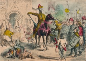 威廉在1850年英格兰入侵之前检查了志愿者 作者 约翰·里奇