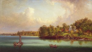 湖上的夏日，1880年