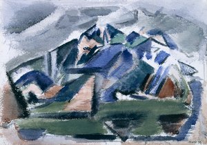 新墨西哥州陶斯山 作者 约翰·马林