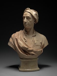 男人的半身像，可能是Peter Tillemans（1684-1734）1727（兵马俑）