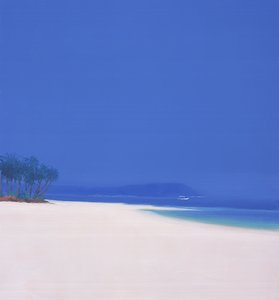 白色渔船，2002年 作者 约翰·米勒
