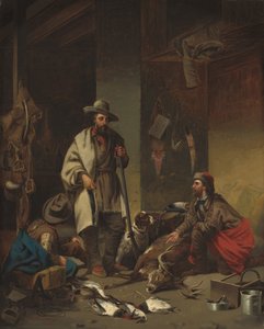 捕手的小屋 作者 约翰·史密斯（John Mix Stanley）