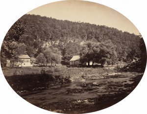 在贝德福德泉，约1866年。