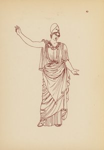 古希腊女性服饰（石版画）
