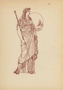 古希腊女性服饰（石版画）