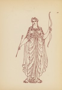 古希腊女性服饰（石版画）