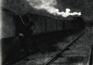 火车逃生，1899年11月，1945年。 作者 约翰·纳什