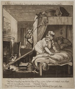 一种专利灭火器，是一种安全轻松的模式，可以放出蜡烛，1801（aquatint） 作者 约翰·尼克松