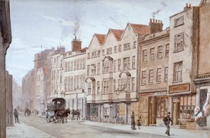 伦敦市费特巷，约1875年 作者 约翰·菲利普斯·埃姆斯利