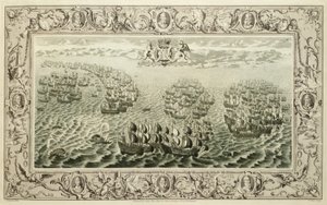 Armada（从挂毯上雕刻），1739年