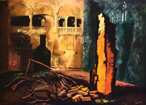 下议院议事厅》，1941年 作者 约翰派博
