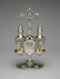 脚轮组c。 1862-1871年（银色，镀金银色） 作者 约翰·温特（attr.to）