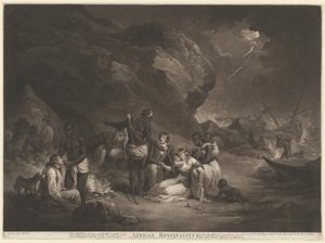 非洲的好客，1791年。 作者 约翰·拉斐尔·史密斯