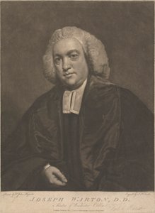 约瑟夫·沃顿 (Joseph Warton)，温彻斯特学院院长