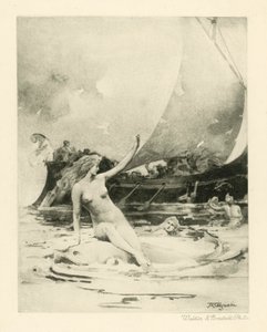 卡图卢斯的诗歌插图（照相凹版画） 作者 约翰·莱因哈德·韦格林