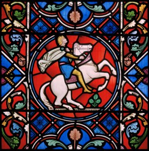 Upton Magna，St Lucy，Clayton＆Bell，John Richard Clayton（1827-1913），Roman Cavalryman，1860