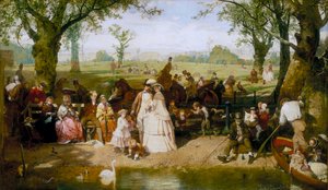 海德公园的夏日》，1858年