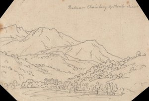 张伯伦（Chambery）和蒙梅里安（Montmélian）之间 作者 约翰·罗伯特·科森斯