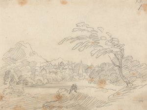 想象中城市的远景 作者 约翰·罗伯特·科森斯