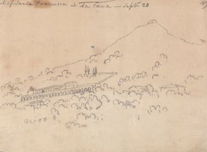 圣弗朗西斯卡 (Santa Francesca) 于拉卡瓦 (La Cava) 举行，9 月 20 日 作者 约翰·罗伯特·科森斯