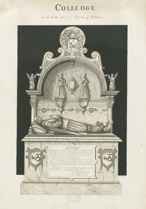 科尔维奇-罗伯特·沃尔瑟利墓：乌贼墨画，nd [c 1837] 作者 约翰·罗伯特·弗尼霍夫