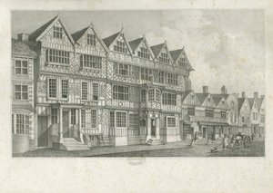 斯塔福德 - 古老的 "高屋"：石版画，nd [19世纪] （印刷品）。 作者 约翰·罗伯特·弗尼霍夫