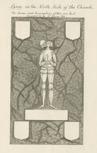 石头--铜像[詹姆斯-李爵士]：钢笔水墨画，nd [19世纪]（画）。 作者 约翰·罗伯特·弗尼霍夫