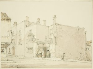 Front of the Newgate, Narrow Wine Street 作者 约翰·桑德斯