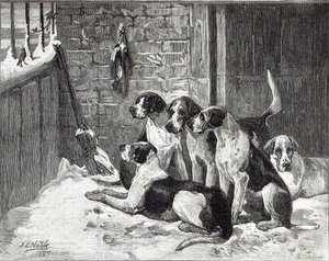 圣诞颂歌，来自1888年的“休闲时光” 作者 约翰·萨金特·诺布尔