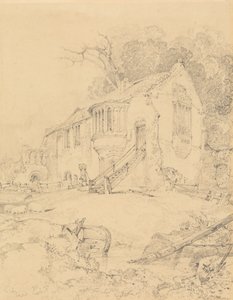 阿卡城堡修道院，诺福克 作者 约翰·塞尔·科特曼