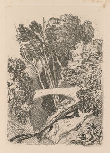 研究自由板11帕森斯桥Cardingshire，1838。 作者 约翰·塞尔·科特曼
