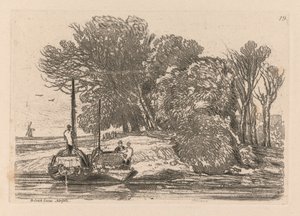 研究是免费的板19，Postwick树丛，诺福克，1838。 作者 约翰·塞尔·科特曼