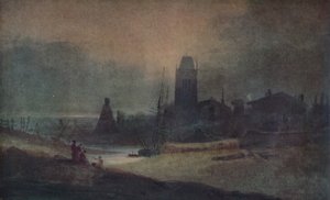 圣玛丽·雷德克利夫（St.Mary Redcliffe），布里斯托尔，1923年 作者 约翰·塞尔·科特曼